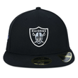 Bone Unissex New Era 59FIFTY Fttd Low Profile NFL LV Raiders Core PRETO-NFV24BON054- -2-